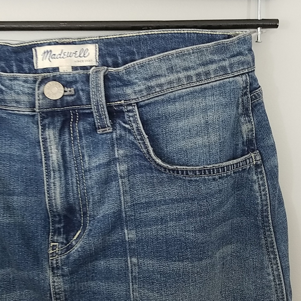 Madewell - Raw Hem Denim Skirt - Picture 8 of 8